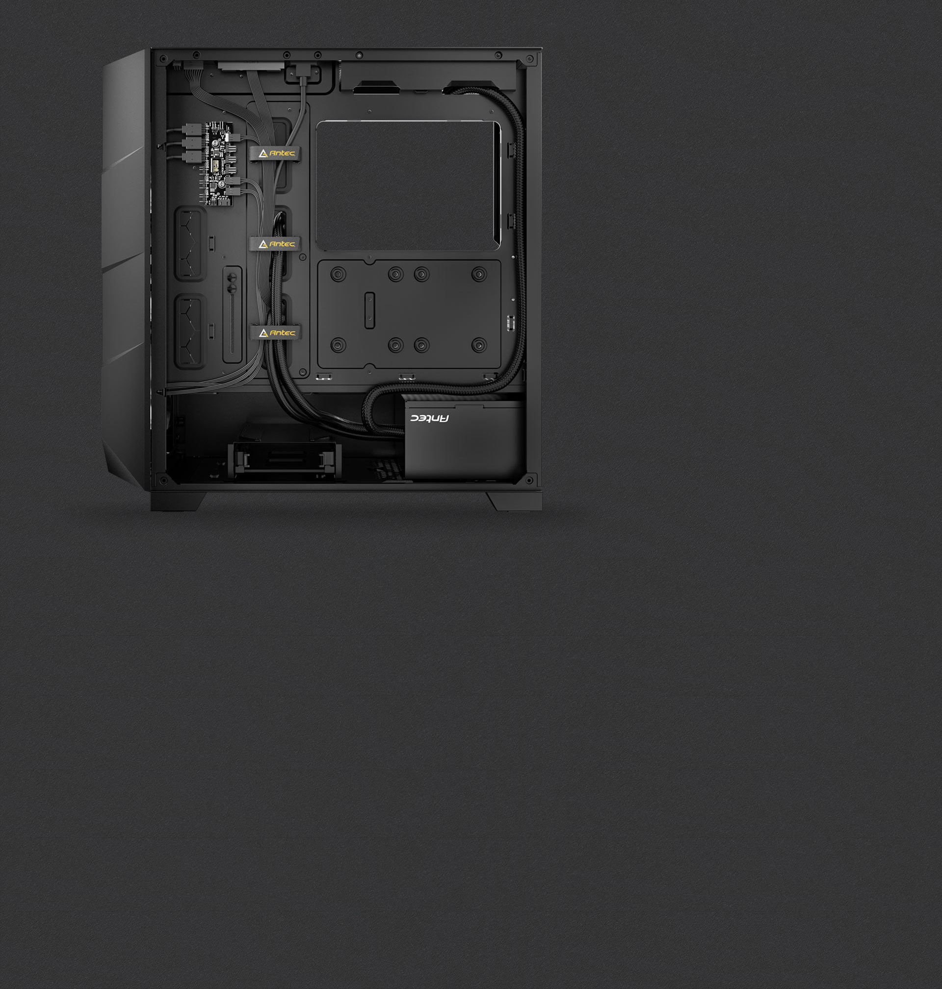 DP503 Mid-Tower E-ATX Gaming Case